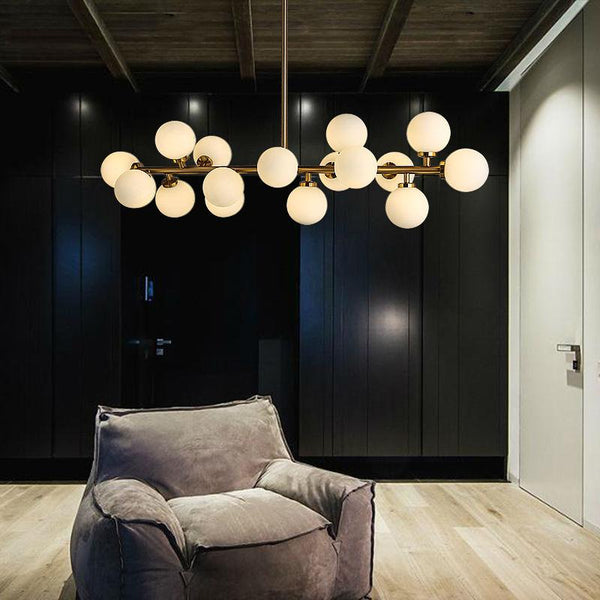 Lampe led suspendue design moderne décor intérieur plafond salon