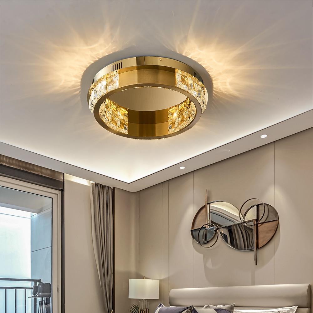 Gold ring led ceiling lights