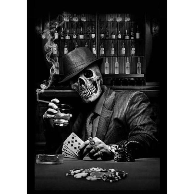 black poker art